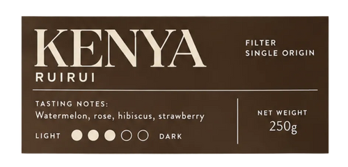 Kenya Ruiruiru — Filter Coffee